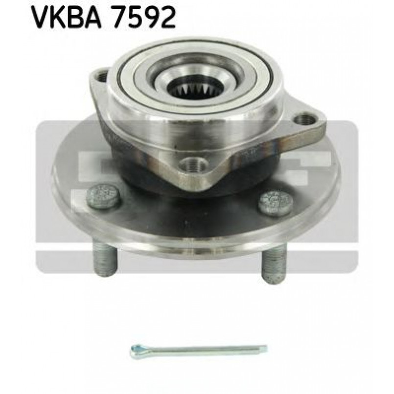 VKBA 7592 SKF Підшипник колісний